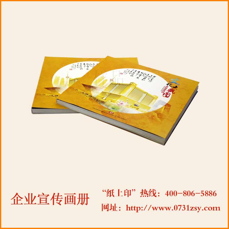 长沙文化大观园宣传画册印刷制作厂