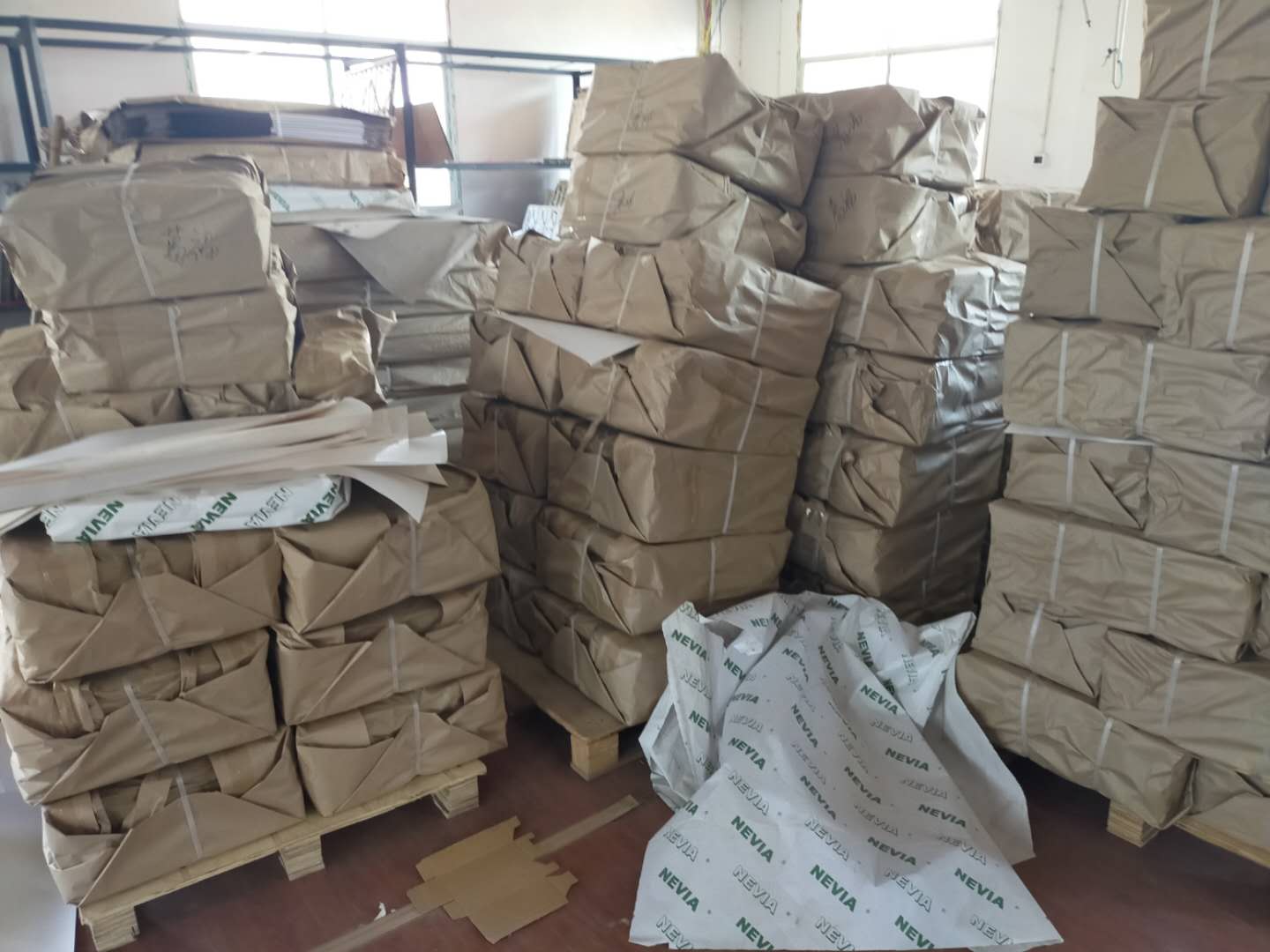 湖南娄底响莲实业瓦楞盒打包发货
